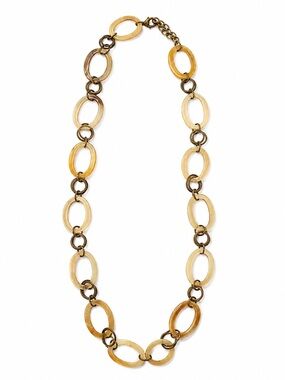 Silpada Honey-Tone Oval Link Necklace